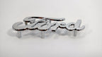 Chrome Ford Script Emblems Replacement Pair with Mounting Studs for KA7701X2 (2017–2017)