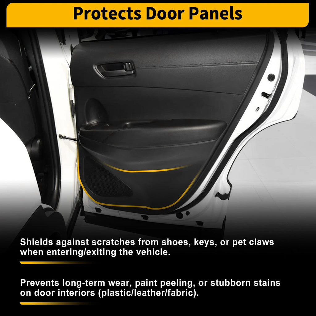 Car Door Anti Kick Pad Sticker Scratch Protector for Toyota Corolla Cross (2022–2025)