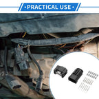 6 Pin Car Throttle Connector Plug for Mercedes-Benz BMW Black