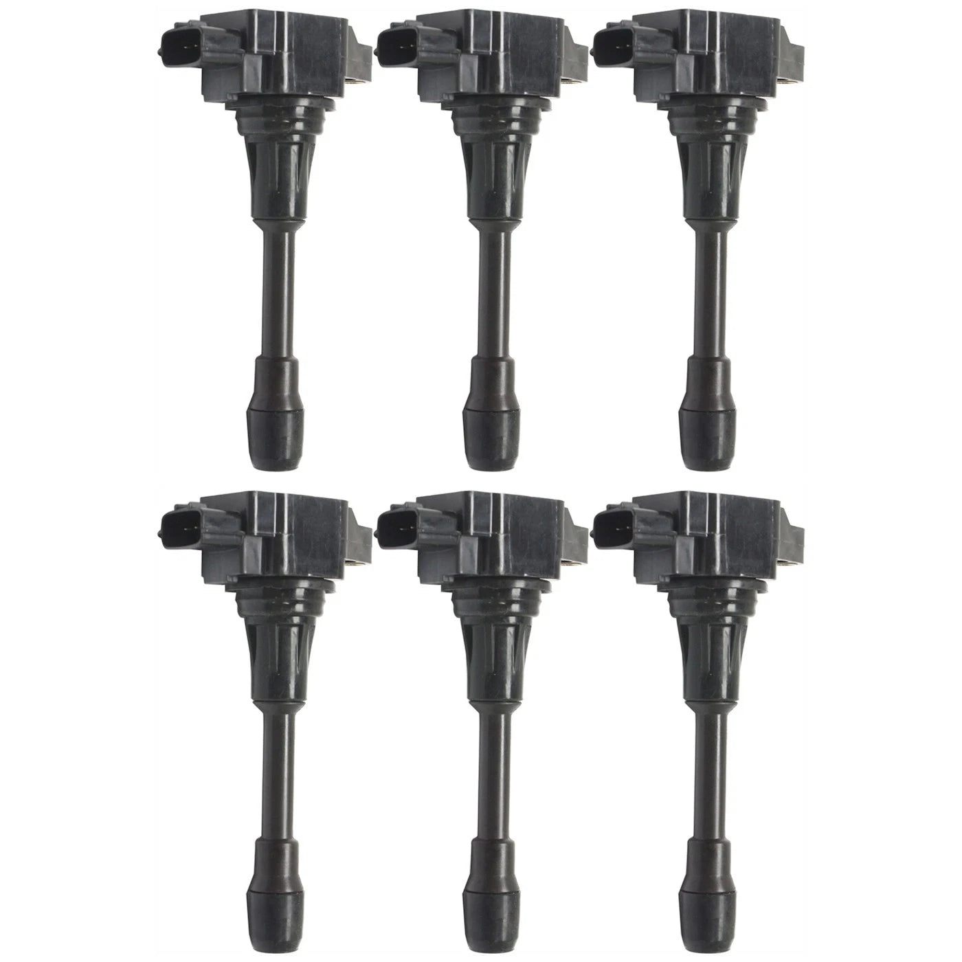 Ignition Coils Set of 6 for Nissan Frontier, Suzuki Equator (2009–2012)