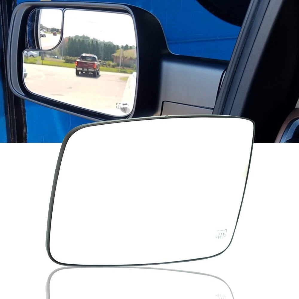 Heated Driver Side Mirror Glass with Turn Signal for Dodge Ram 1500 2500 (2010–2019)
