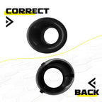 Pair Fog Light Covers for Dodge Challenger (2015–2022)
