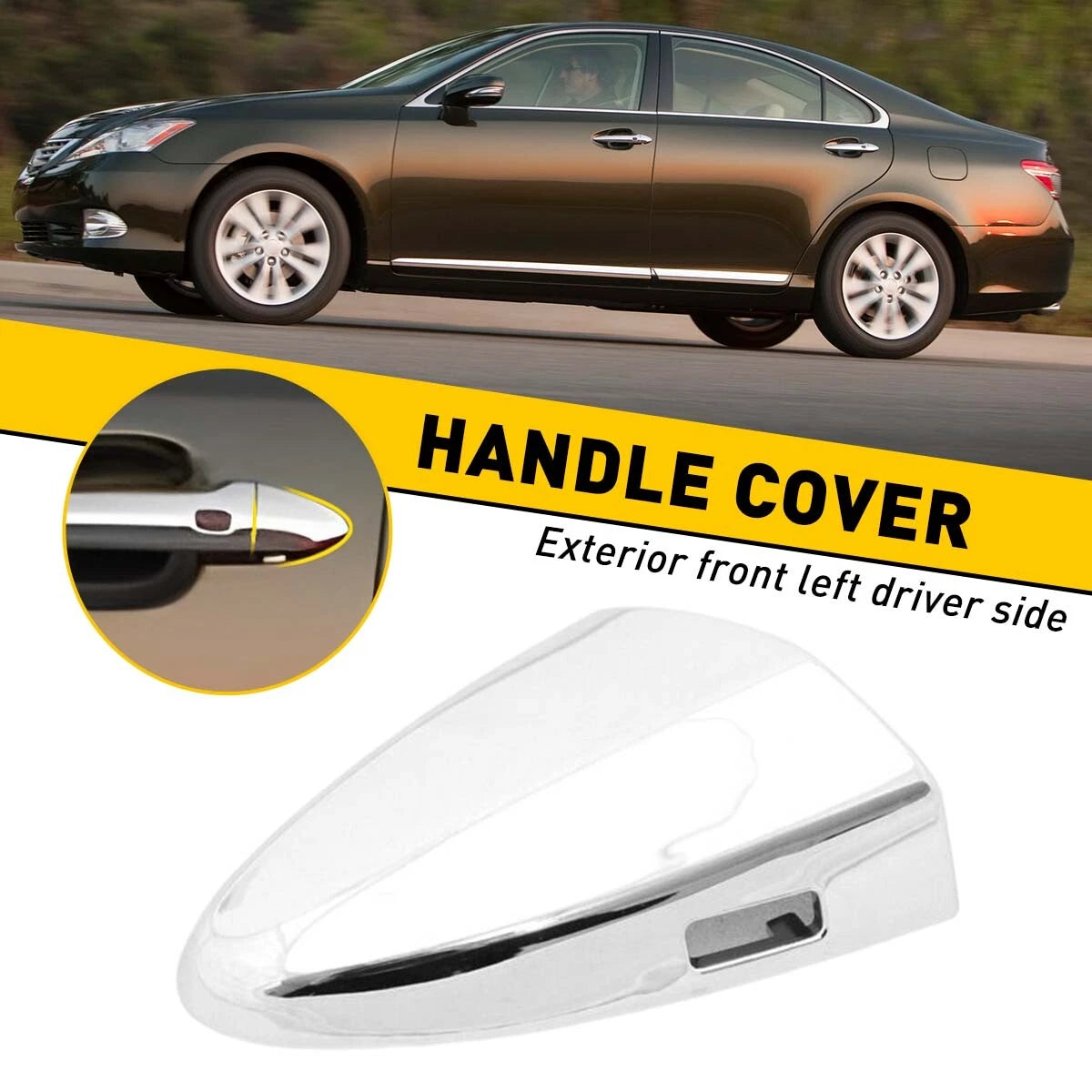 Front Driver Door Handle Lock Cover for Lexus ES350 LS460 LS600h (2007–2012) 69218-33010