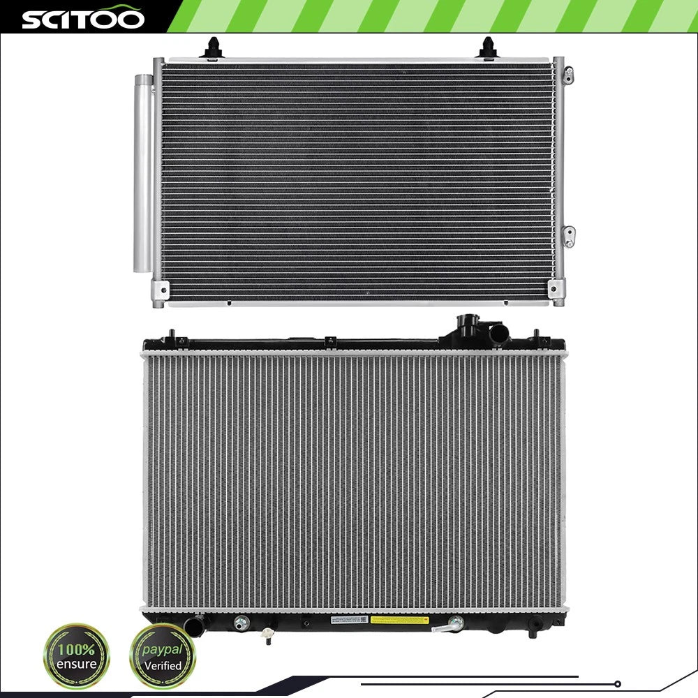 Radiator and A/C Condenser Kit for Toyota Highlander (2001–2007)