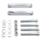 Set of 2 Chrome Front Fender Brackets for Harley Touring (2014–2019)