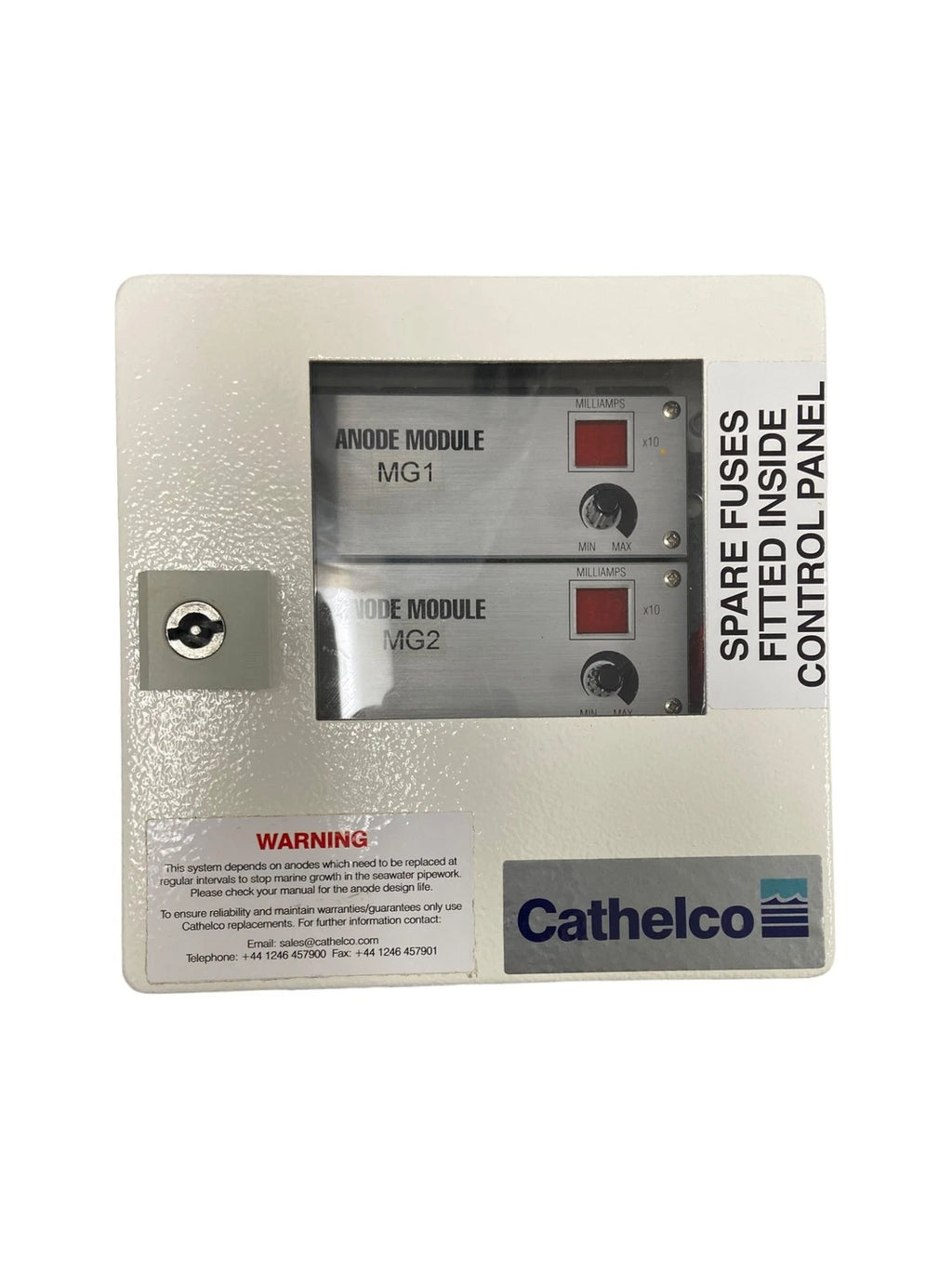 Cathelco Nano Control Panels (EB/NS) & 2 MGPS Copper Anodes for Marine (OEM)