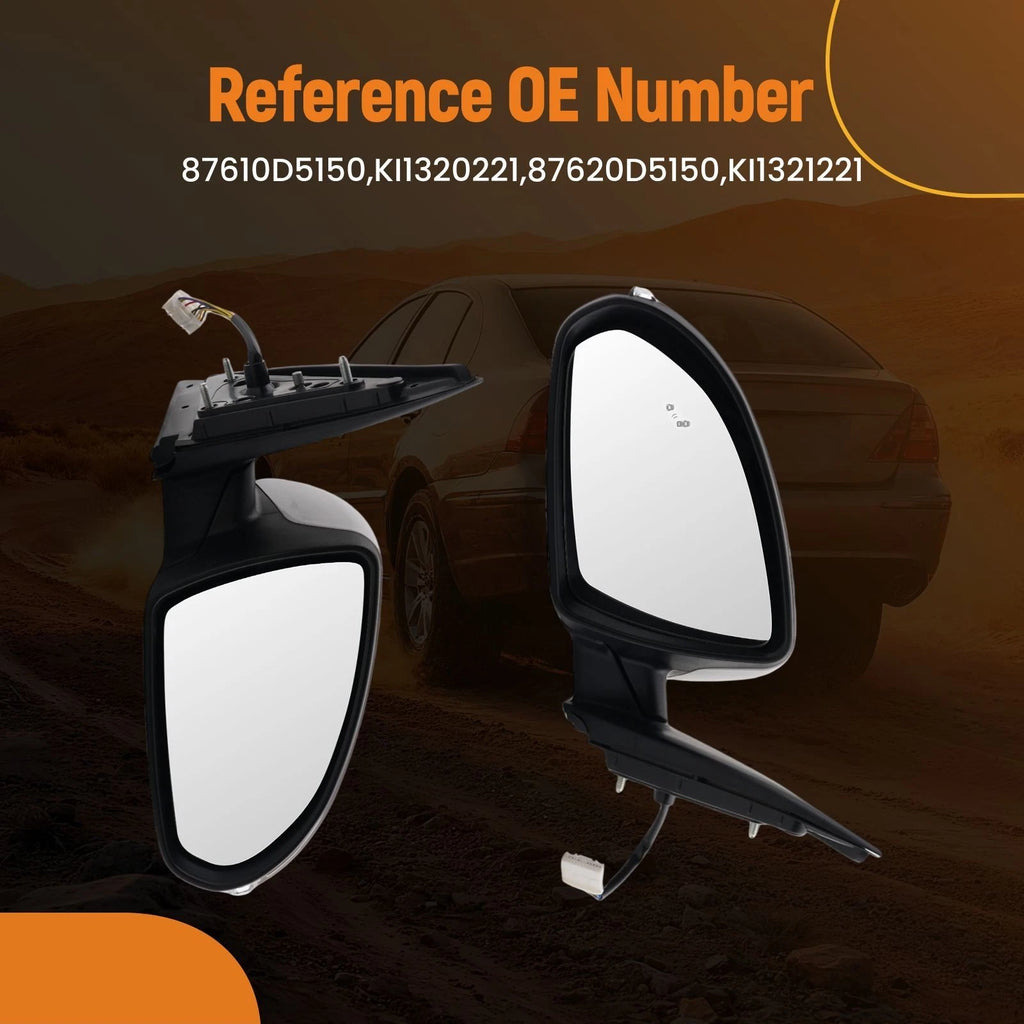 Heated Power Rear View Mirror for Kia Optima (2016–2020) KI1320221