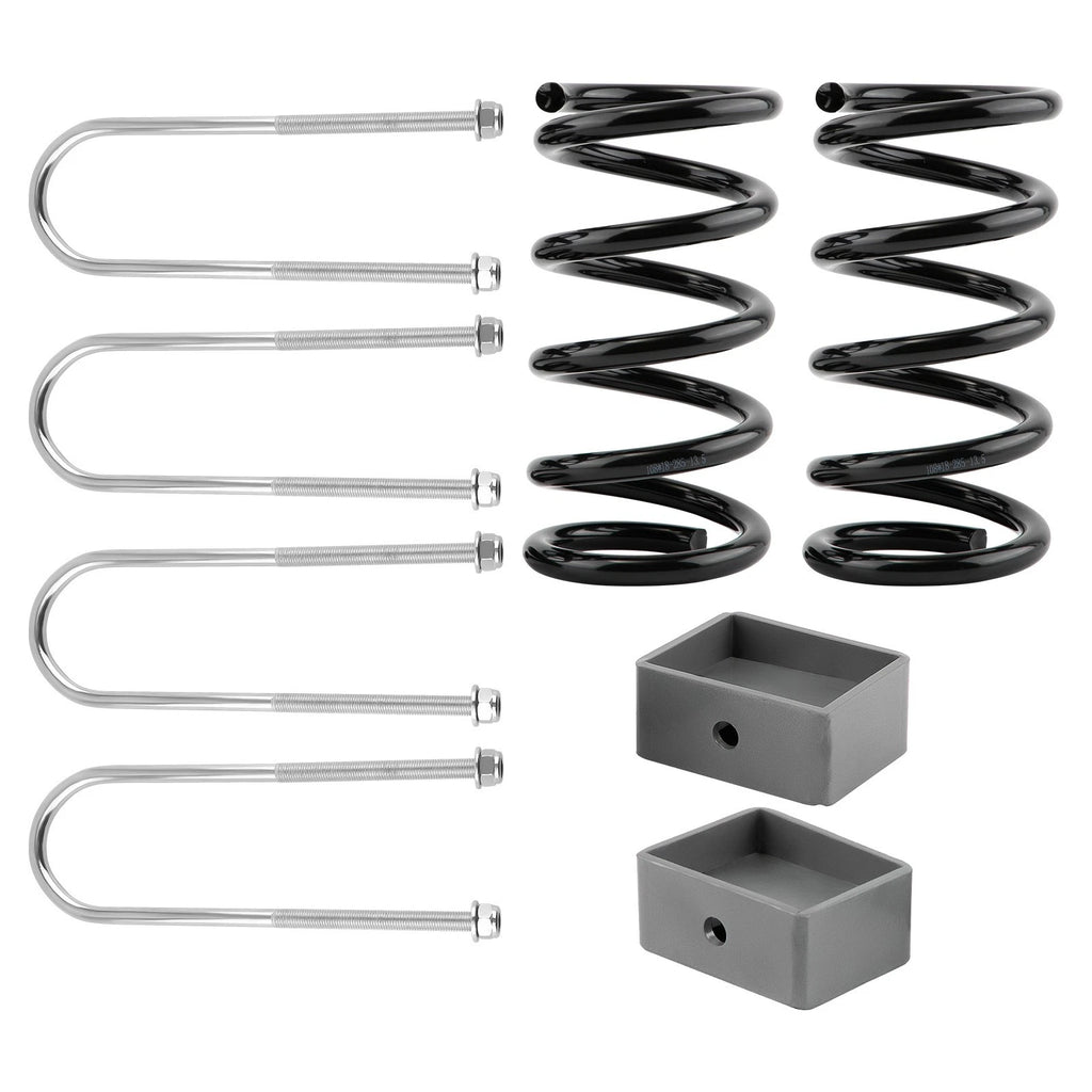 Front 3in Rear 4in Coil Spring Lowering Kit for Chevy S10 Blazer (1983–1994)