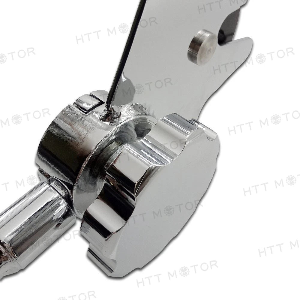 Detachable Sissy Bar Backrest Luggage Rack for Harley Road King Electra (1997–2008)