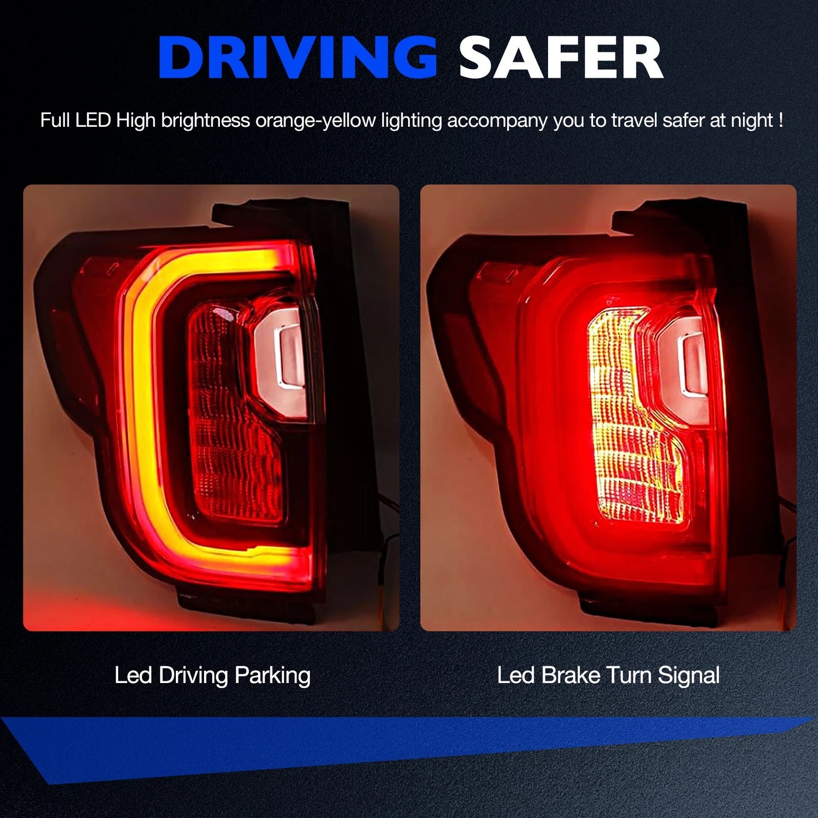 LED Brake Taillights Lamp Assembly for GMC Acadia (2020–2023) 85150719