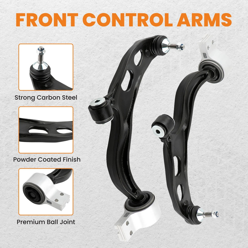 2X Front Lower Control Arms for Ford Taurus, Flex (2010–2012) Lincoln MKS, MKT FWD