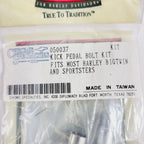 Kick Pedal Bolt Kit for Harley Davidson Big Twin Sportsters (Fits 2000–2023)