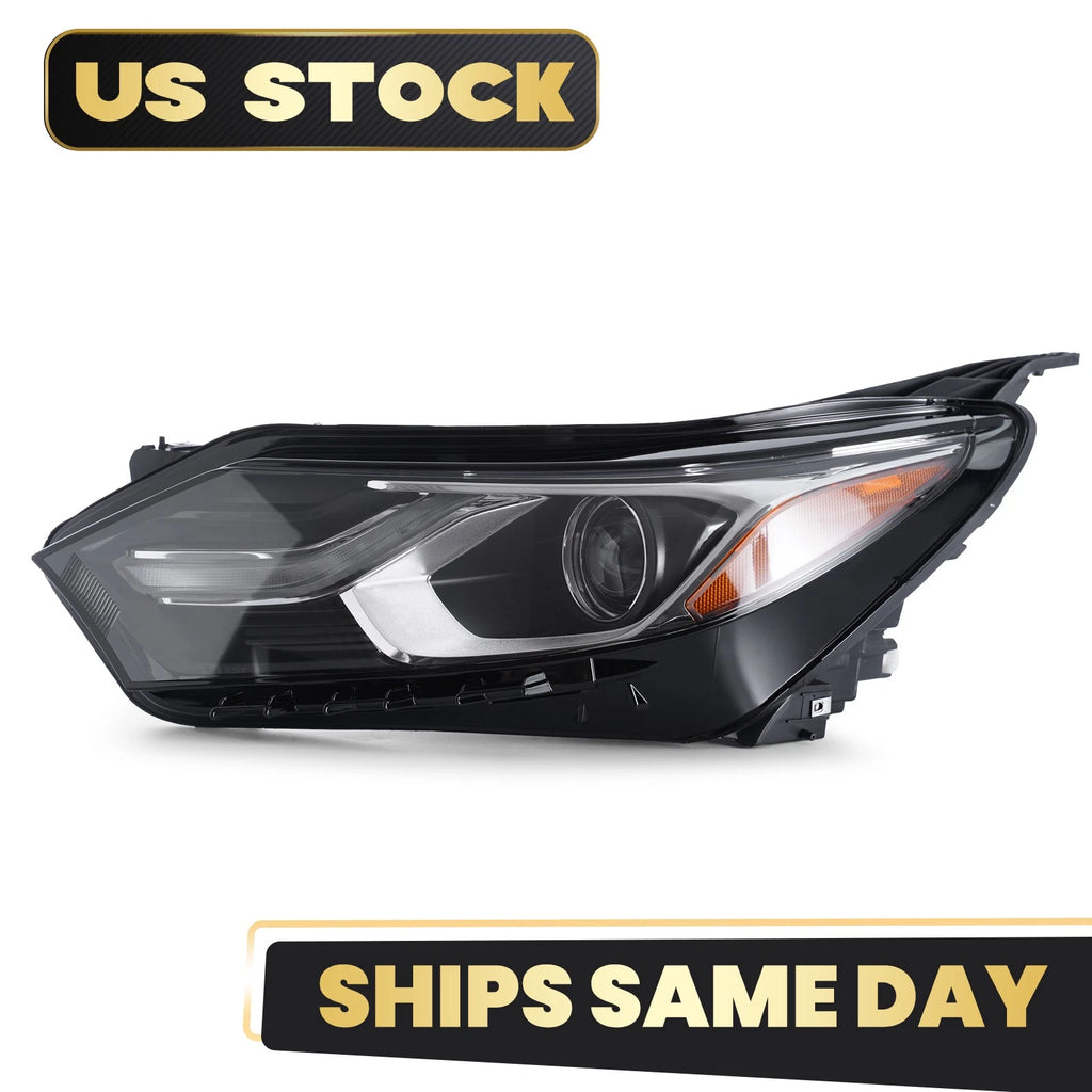 Headlight for Chevy Equinox (2018–2020) HID/Xenon LED DRL Left Driver Side