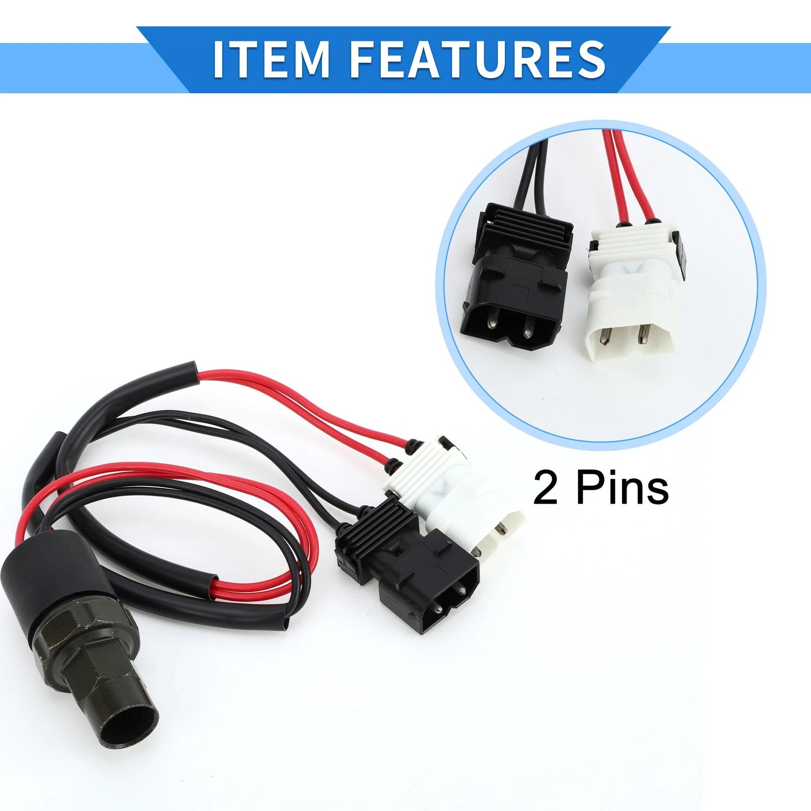 A/C Pressure Switch Sensor for BMW 318i (1992–1995) No. 64531392477
