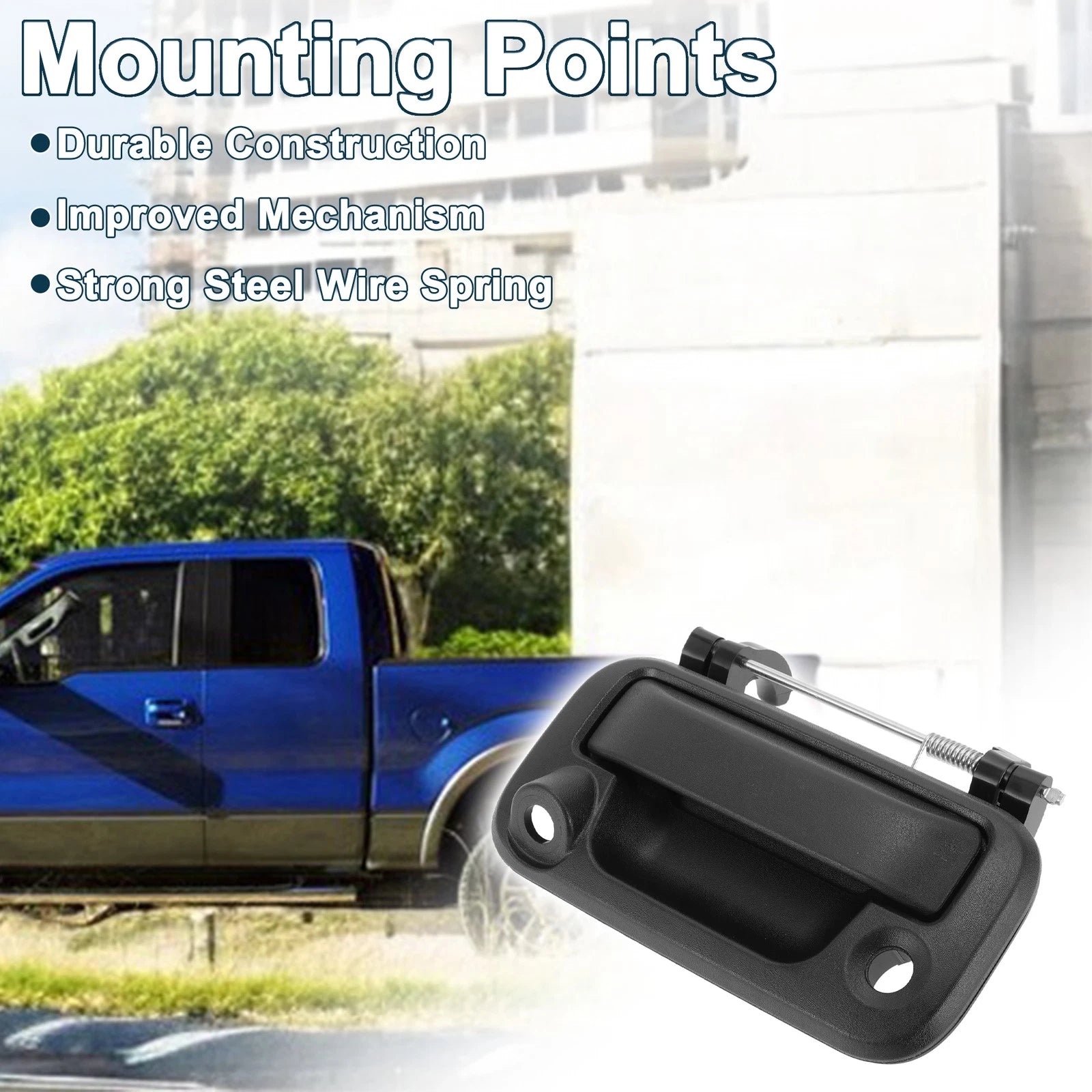 Tailgate Handle Bezel with Key Hole for Ford F-150 F-250 F-350 (1997–2003)