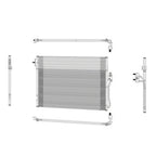 Replacement A/C Condenser with TOC Repair Part for Dodge Journey (2009–2010)