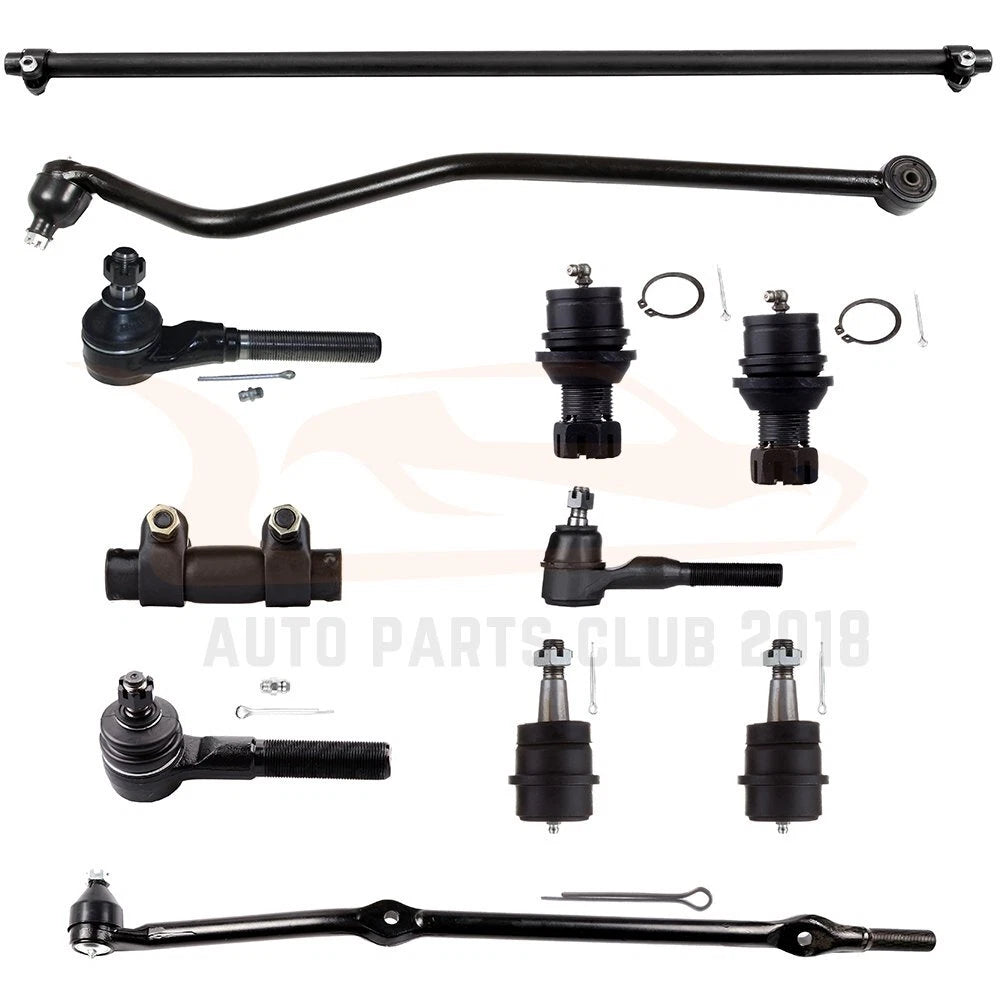 11PCS Front Tie Rods Ball Joints Adjusting Sleeves for Jeep Grand Cherokee