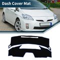 Dashboard Cover Mat for Toyota Prius ZVW55 (2016–2023) Black Blue