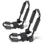 Adjustable Fold-Up Mild Steel J-Bar Roof Rack Carrier for Kayak/Boat/Canoe