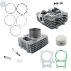Engine Cylinder Piston Gasket Kit for Honda TRX250 Recon 250 (2002–2014)
