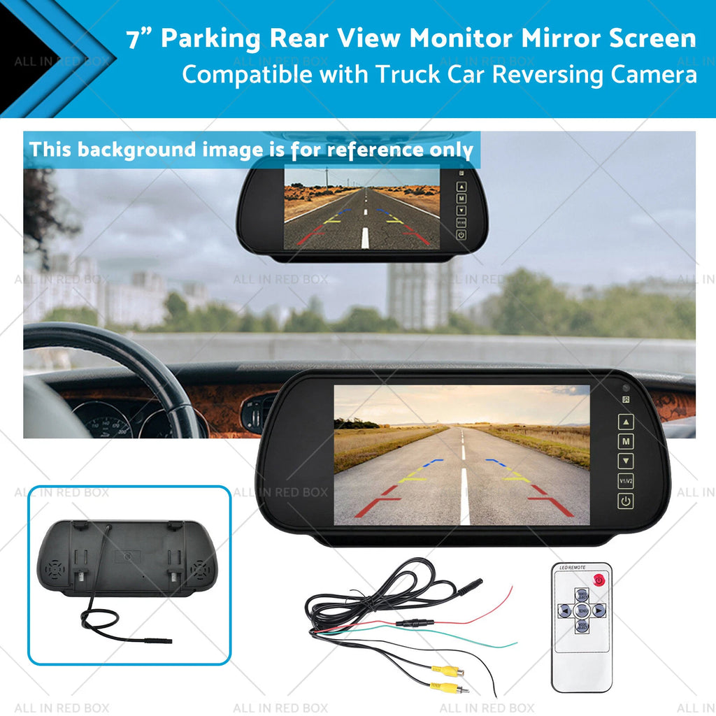 7" Backup Rear View Camera Monitor for Mercedes Benz Sprinter Van