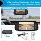 7" Backup Rear View Camera Monitor for Mercedes Benz Sprinter Van