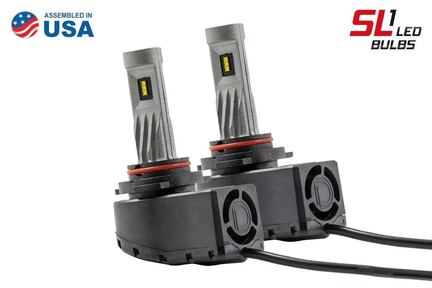 LED Fog Light Bulbs 9006 SL1 White 6000K Replacement for Diode Dynamics (—)