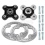 Set of 2 Wheel Hubs & Rotors for Polaris RZR XP 1000, RZR XP 4 1000