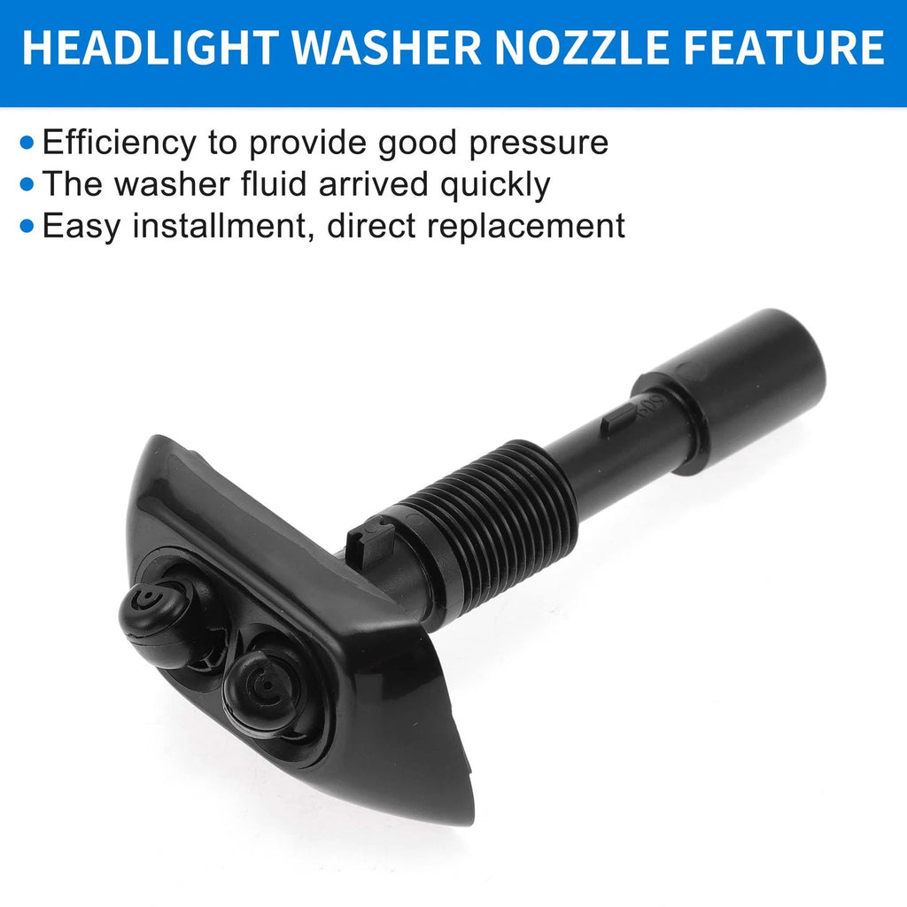 Front Passenger Side Headlight Washer Nozzle for BMW 740iL 740i (1994–2001) No. 61678370560