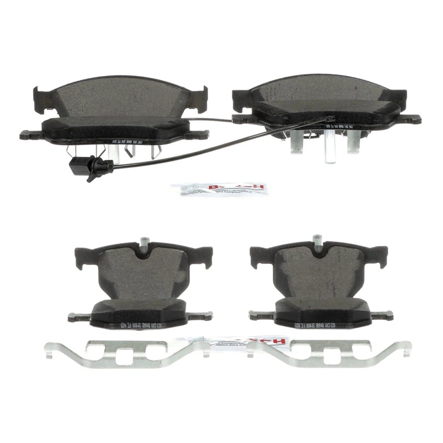 Bosch Blue Semi-Met Disc Brake Pad Kit for BMW E90 3-Series (2007–2013)