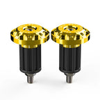 Handlebar Grips with End Cap Plugs for Motorcycle Dirt Bike (7/8")