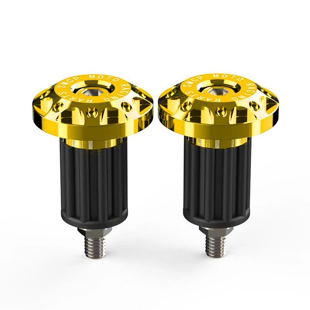 Handlebar Grips with End Cap Plugs for Motorcycle Dirt Bike (7/8")