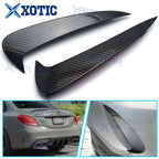 Carbon Fiber Rear Vent Spoiler Canard for Mercedes C-Class Coupe (2015–2021)
