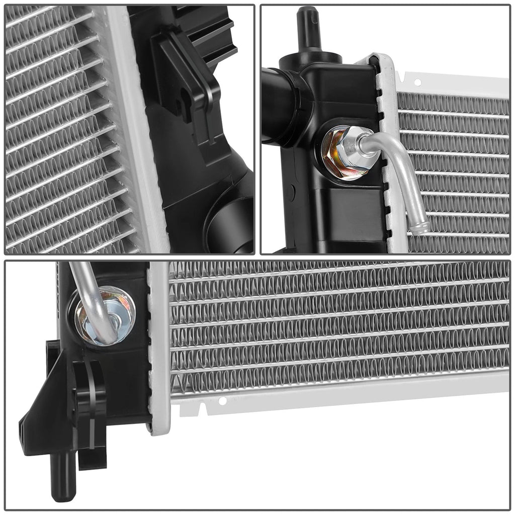 OE Style Aluminum Core Radiator for Hyundai Accent 2012–2017, Kia Rio 2012–2017 DPI 13253
