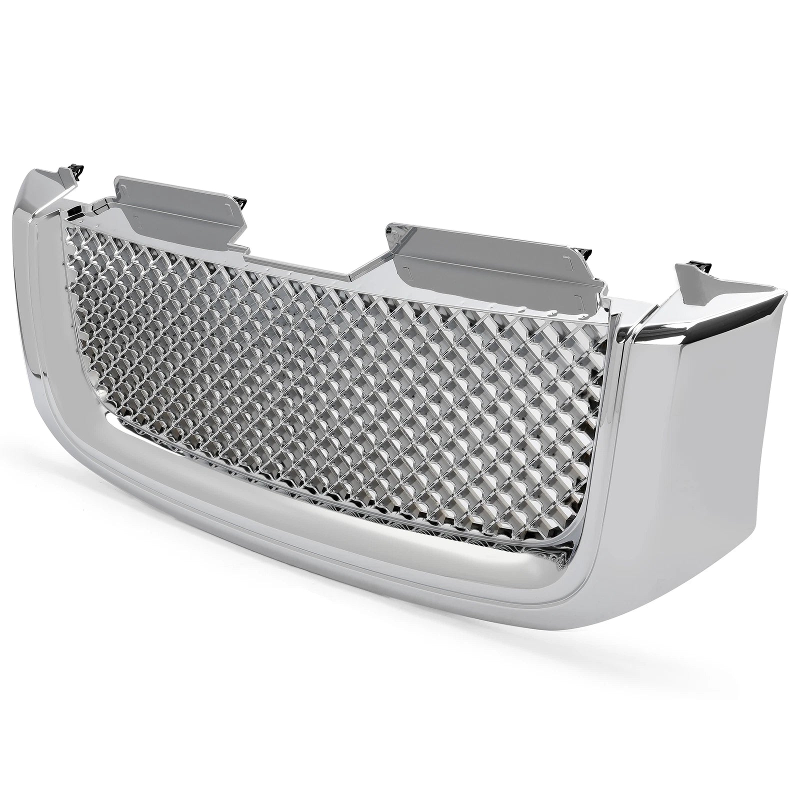 Chrome Luxury Mesh Front Upper Hood Bumper Grille for GMC Envoy (2002–2008)