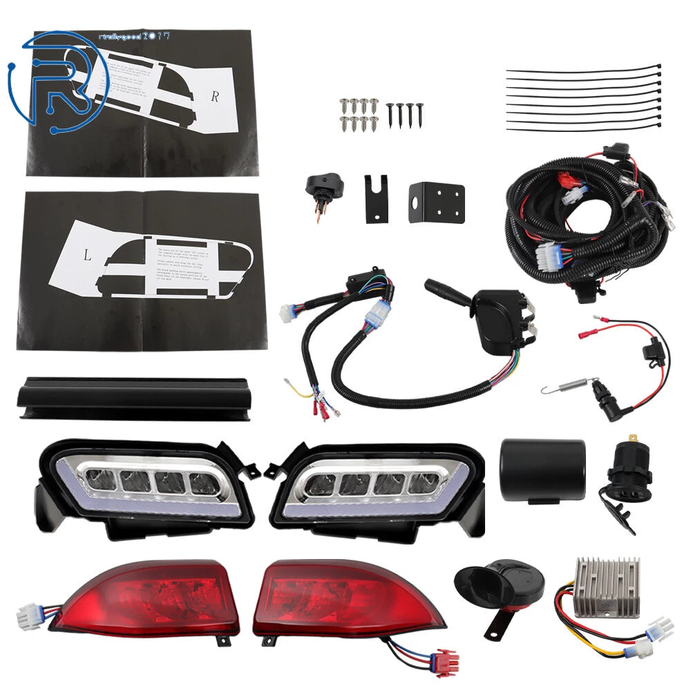 Headlight & Tail Light Kit for Club Car Tempo (2019-2022)