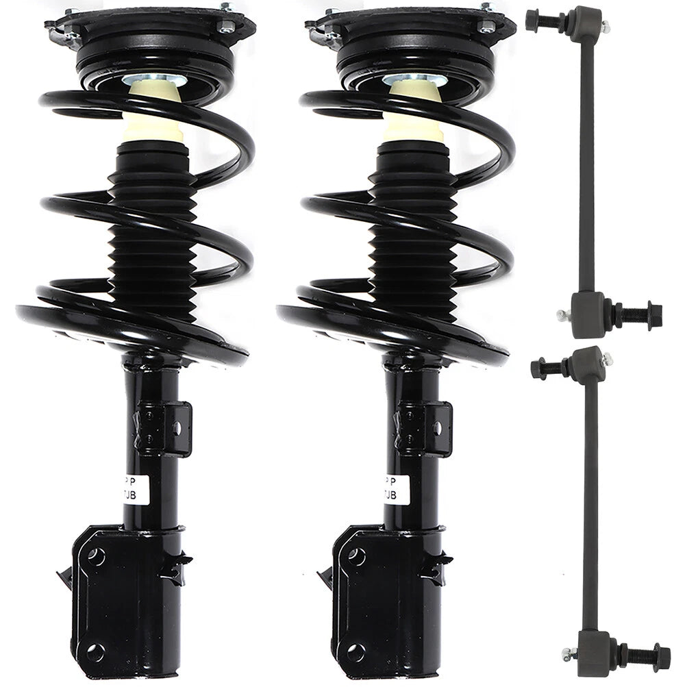 Front Struts Spring Assembly + Sway Bars for Nissan Maxima (2009–2014)