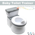 Toddler Potty Training Toilet for Baby Chair Seat (Gray)