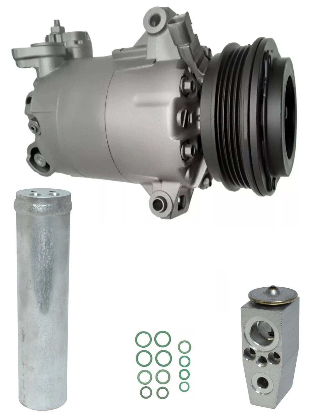 A/C Compressor Kit Replacement for Ford Focus 2.3L Turbo (2017–2017)