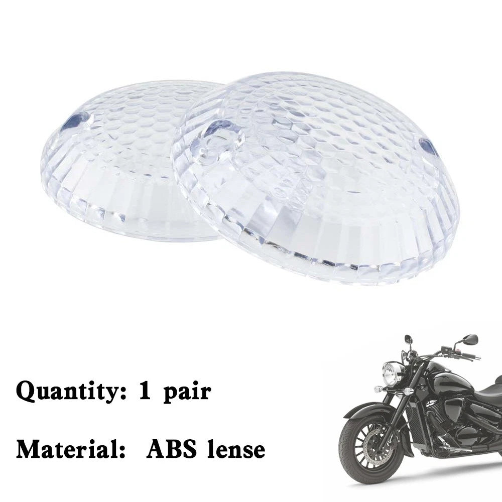 Turn Signal Light Lens Cover for Suzuki Intruder 1400 VX800 (1990–2000) Clear