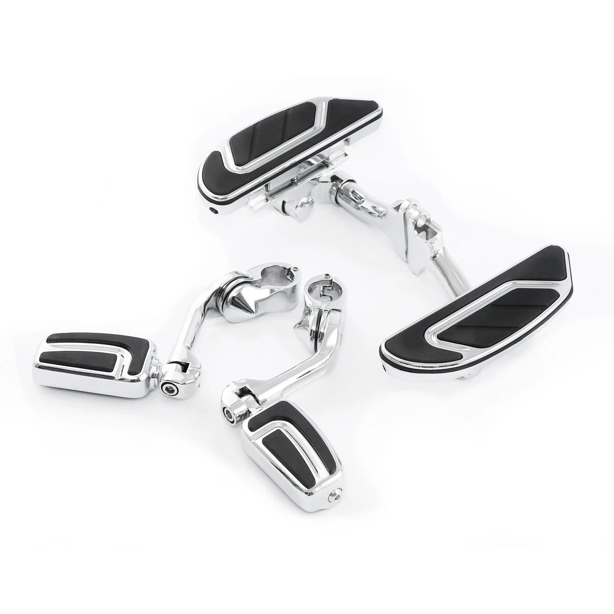 Passenger Floorboards & Footpegs for Harley Touring (1993–2025)