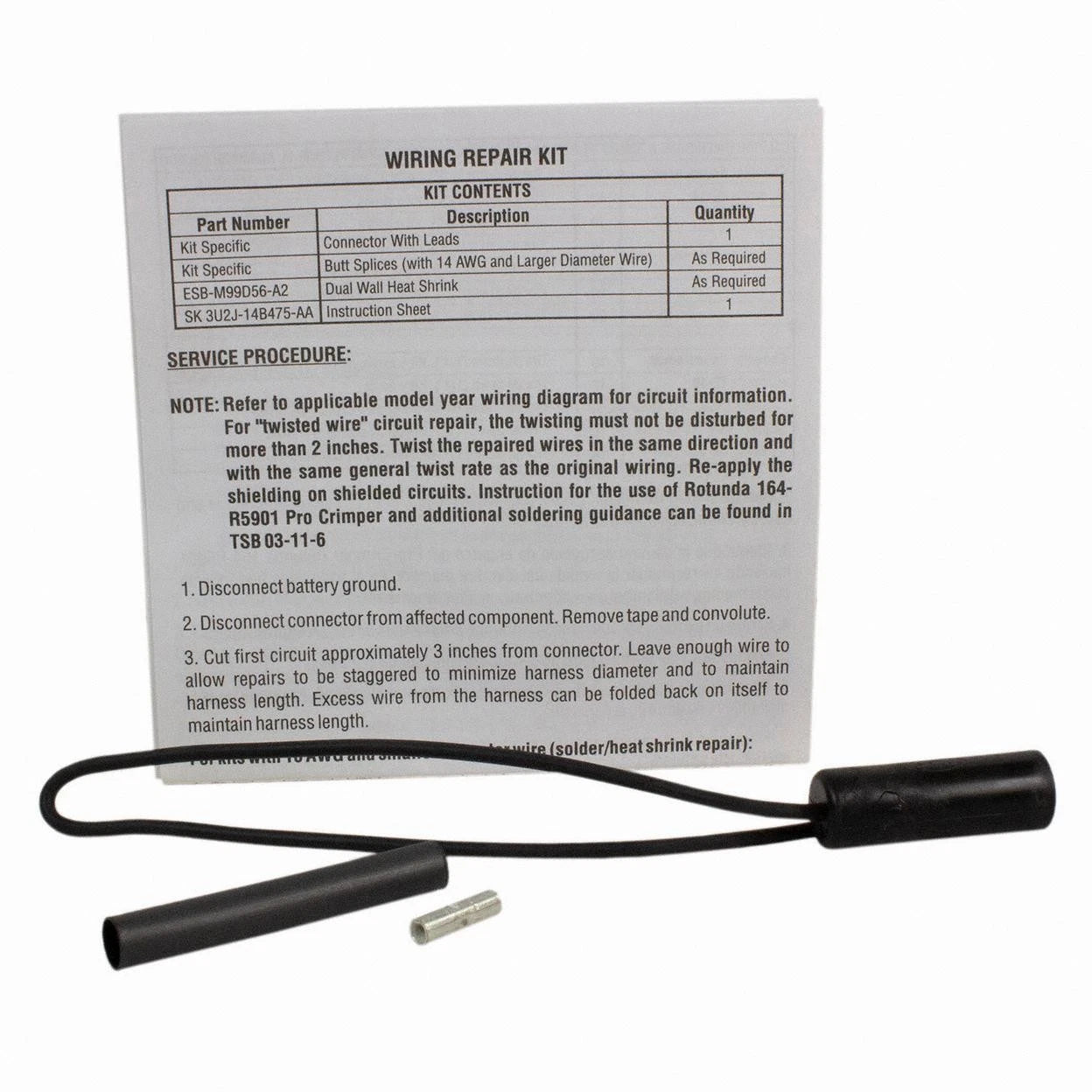 WPT-1121 Ash Tray Light Connector for Ford Crown Victoria (2009–2010)