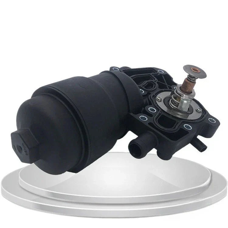 Aluminum Oil Filter Housing Assembly for Audi A4 A6 Q5 Q7 (2009–2015)