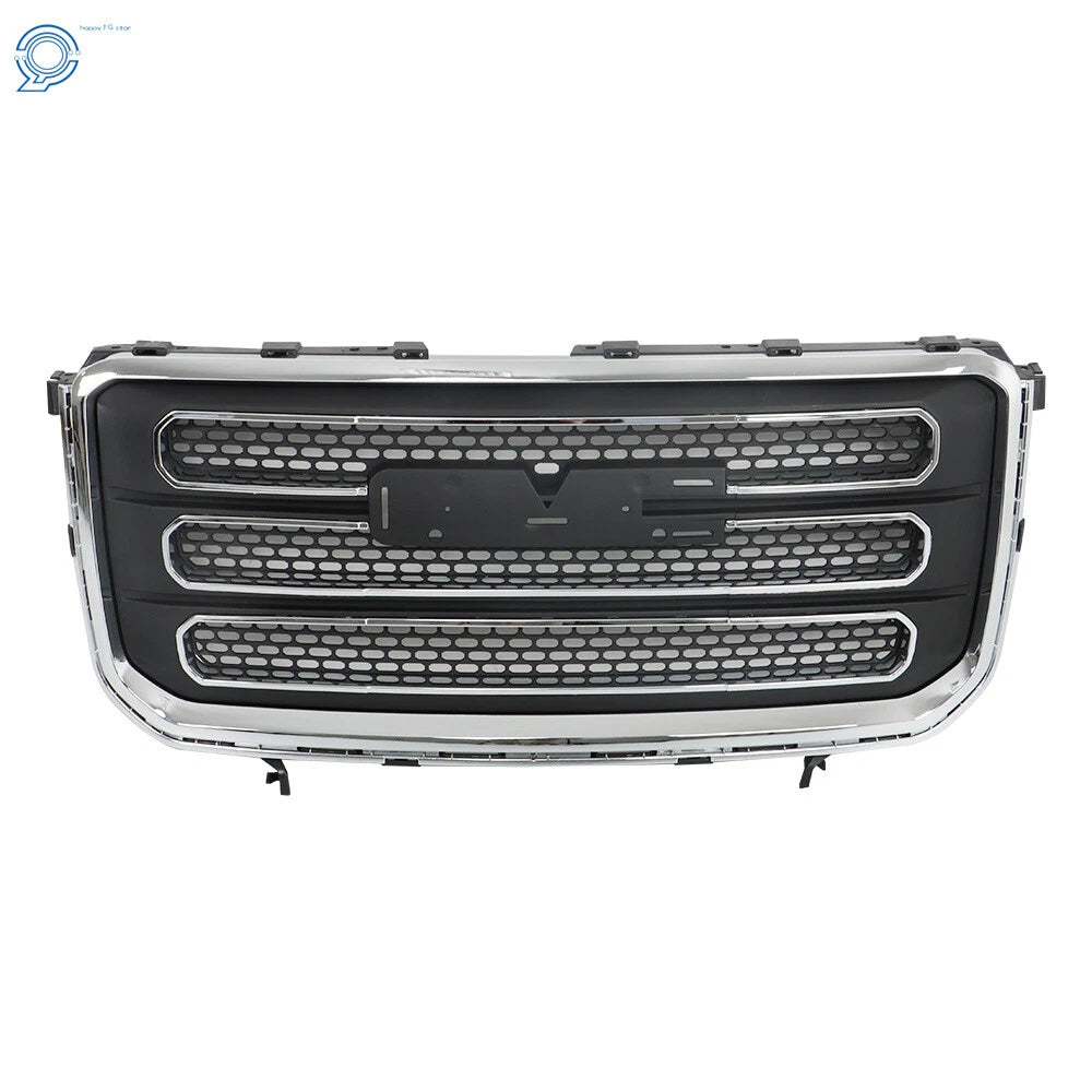 Front Bumper Grille + Upper Bumper Cover for GMC Acadia (2013–2016)