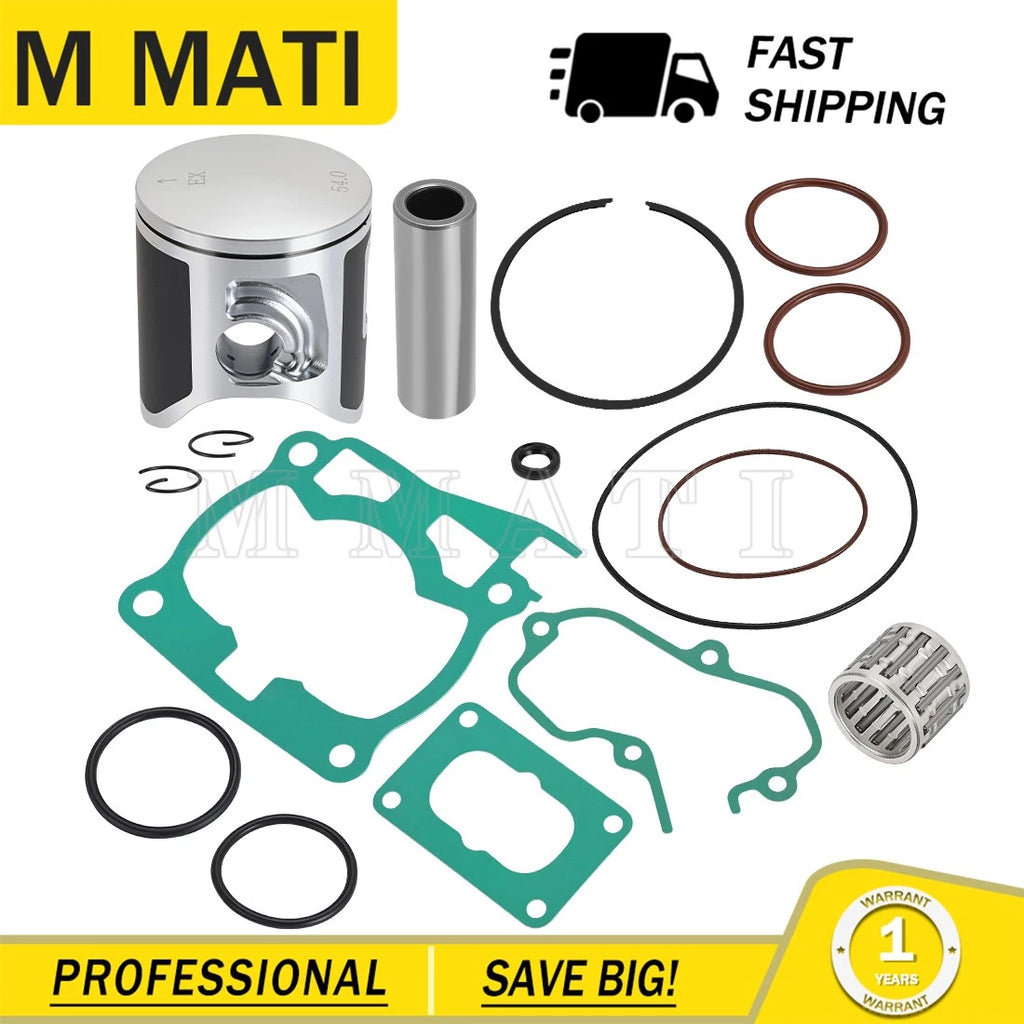 STD Piston Bearing Gasket Kit for Yamaha YZ125 (1998–2000) 54mm