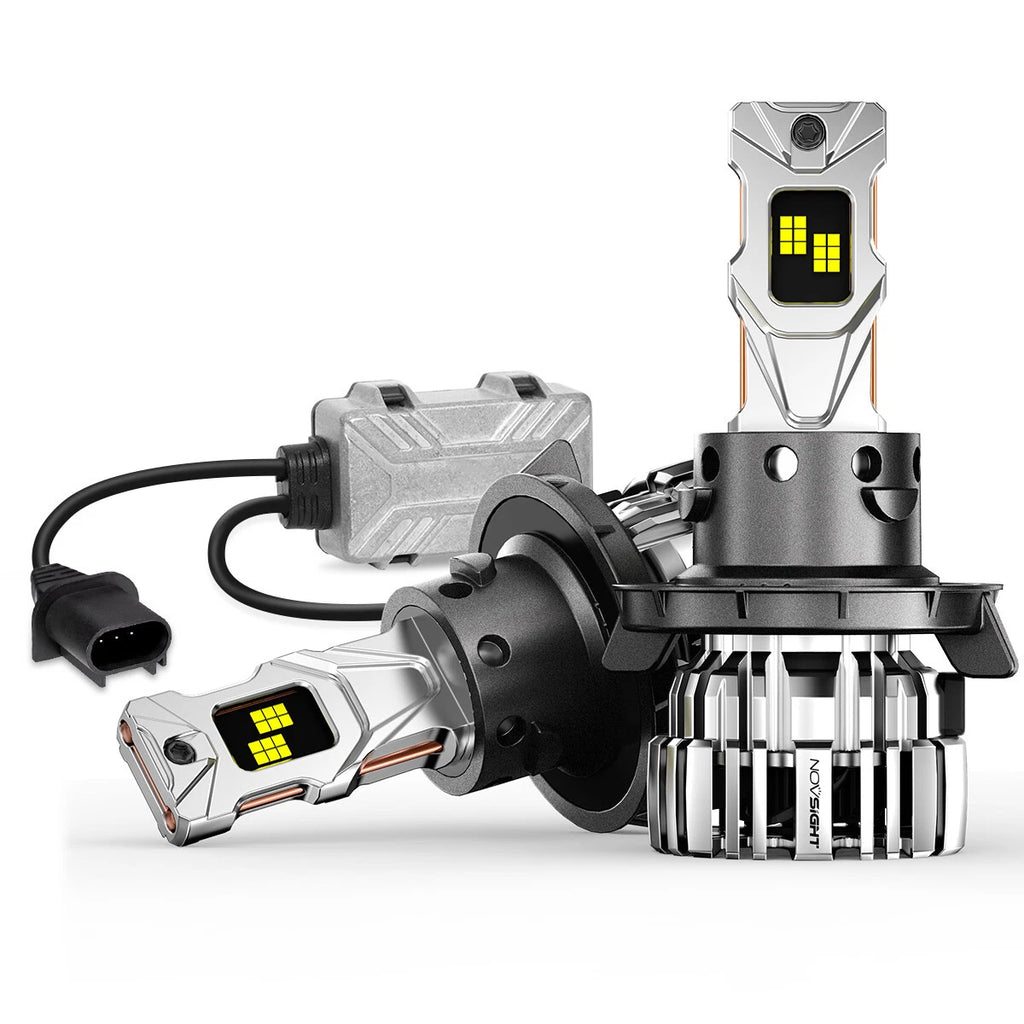 2X H13 9008 32000LM LED Headlight Bulbs for