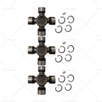 3X Universal Joints Rear Driveshaft for Ford Ranger PJ PK PX BT-50 (2006–2023)