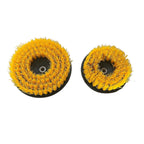 Nylon Scrub Brush Set for Floor Tiles & Bathroom Cleaning (6in & 5in)