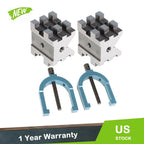 Set of 2 V-Block and Clamp for Multi-Use (2-3/8" x 2-3/4" x 2")