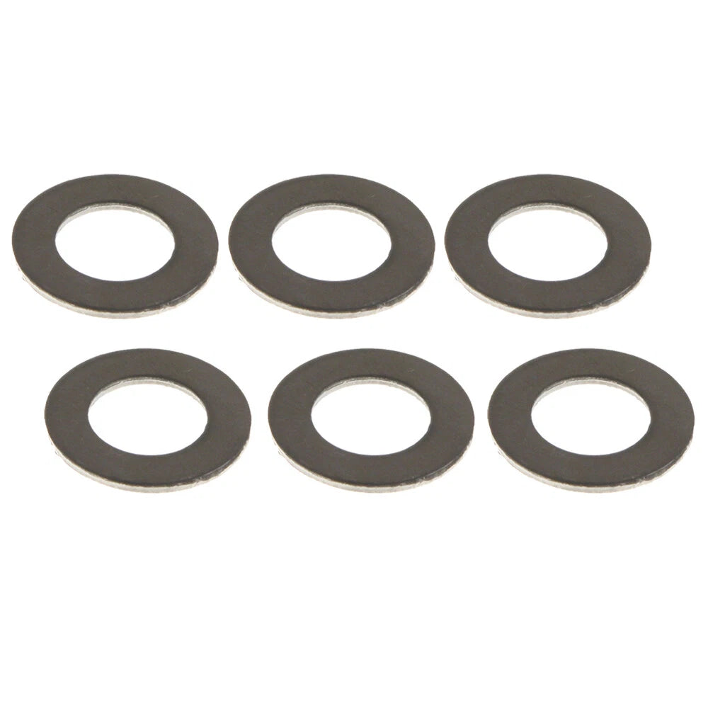 Set of 6 Engine Oil Drain Plug Gaskets for Toyota Scion Lexus (OEM)